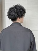 ゆるくラフに、無造作パーマショート