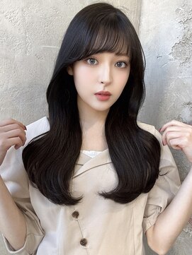 エインアンリー 明治神宮前(AIN.ANLY.) イメチェン/ハッシュカット/フルバング/似合わせカット/韓国ヘア