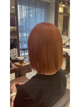 ファブ 千葉店(FaB) 派手すぎないオレンジカラー!