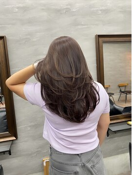 ソー(so.) layer cut × chocolat brown