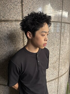 ランディ(RANDY) メンズスパイキーショートパーマ