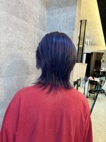 ブレイブ ヘアデザイン(BRaeVE hair design)&nbsp;メンズウルフ＆ブルーラベンダー