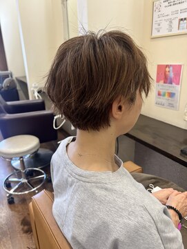 リミットヘアー 大在店(Remit hair) ///トビラキユウマ///ベリーショート///