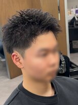 ゴールドシブヤ(GOALD SHIBUYA)&nbsp;【リアルお客様スタイル】刈り上げスパイキーショート