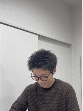 スパイキーショート(宮崎/メンズ/宮崎美容室/メンズパーマ)