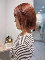 シュク 高円寺(SYUK)&nbsp;ブリーチ/オレンジカラー/ハイトーン/SYUK高円寺【青木】