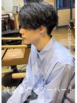 ディータ(Dita)&nbsp;波巻きシャドウルーズスパイラルセンターパート大宮メンズパーマ