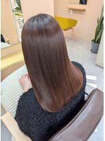 ムード(mood) 縮毛矯正/髪質改善/ココアブラウン/ことりベージュ/チョコレート