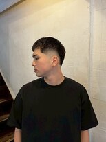 ビーバイエイトジェンツ(Bee by EIGHT GENTS)&nbsp;波巻きツイストスパイラル/リバースセンターパート/心斎橋