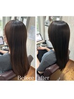コルテ 倉敷西坂店(CoRte.)&nbsp;【before/after】頭皮チェック&ケア/自律神経安定ヘッドスパ