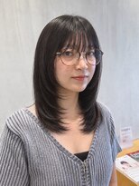 クリアーオブヘアー 本山店(CLEAR of hair)&nbsp;顔周りレイヤーでつくる軽やかミディアム
