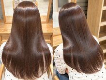 Helia 木曽川 髪質改善/縮毛矯正/白髪ぼかし【ヘリア】【10/2OPEN(予定)】の雰囲気（業界注目の美容成分トステアでツヤ髪に♪髪質改善メニューも充実）