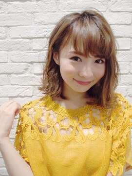 エス ヘアメイク スペース(es hair make space) 大人×甘めウェーブ☆スタイル『武蔵小山』