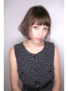 アユラ イオン八戸田向店(AyuRa) ベーシュカラーヘルシーレイヤーミニマムボブ【イオン八戸田向】