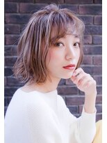 レニーバイエース(LANY by ACE)&nbsp;【LANY 横浜】 ミディアムレングス×ブラウンベージュ