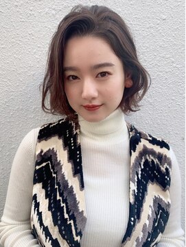 マグノリア オモテサンドウ(MAGNOLiA Omotesando) デジタルパーマでふんわりシフォンボブ♪・・・担当KAYO