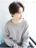 天神【BIRTH】センターパートショート×くせ毛風パーマ　3