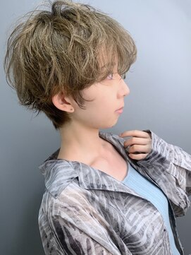 ラウンジ モリオ イケブクロ(Lounge MORIO Ikebukuro) 【morio池袋】かっこよくて色っぽいハンサムマッシュショート♪