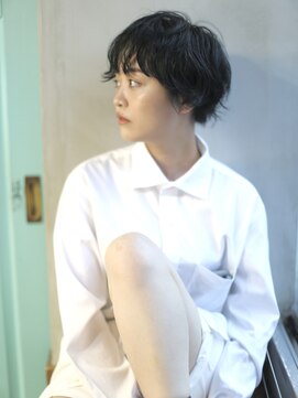 バース(BIRTH) 天神【BIRTH】大人かわいいダークアッシュマッシュショート　4