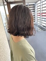 テラスヘア 新潟駅南(TERRACE hair)&nbsp;波巻き風コテ巻きボブパーマ