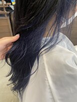 ラ メール ヘア デザイン(La mer HAIR DESIGN) インナーカラー/ブルー