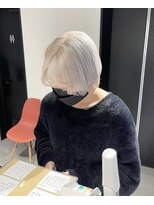 ソワンドゥブレス 瓜破店(soin de brace)&nbsp;【辻快樹】ケアブリーチ/ホワイトカラー