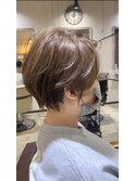 ひし形ショート/20代/30代/40代/大人美人ショート/髪質改善