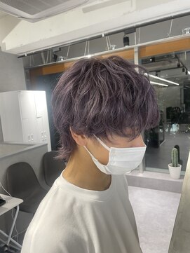 ファイブバイジエクト 堀江(FIVE by The Ect) ◎女子ウケ抜群ラベンダーアッシュ◎