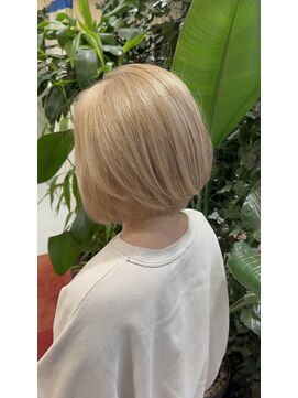 スキル 石岡(SKILL) ホワイトブロンド☆ハイトーンカラー