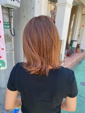 ロア 福岡天神本店(LORE) オレンジブラウン