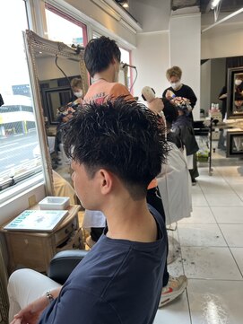 アイズ 海老名(AIZU) スパイキーショート　ザクザクショート　ボックスショート