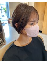 トリート 西船橋店(TREAT)&nbsp;大人向け20代30代40代ショートボブ透明感ベージュ