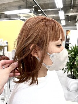 シー(sii) Bob × orange beige