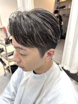 サップ 茨木店(Sup) 【Sup】メンズカラー/メンズカット/ハイライト/メッシュ/メンズ