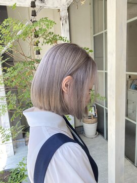 ラウブロッサム 大宮西口店(Lau Blossom) ダブルカラー グレージュカラー