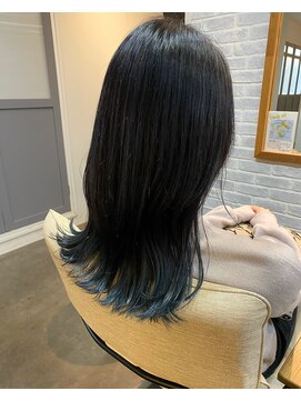 アカラヘアーカウイ(AKALA HAIR kaui) 裾カラー