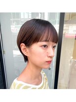 フェイス 石川町 (FACE)&nbsp;20代まとまる大人可愛い丸みマッシュショート/HONOKA