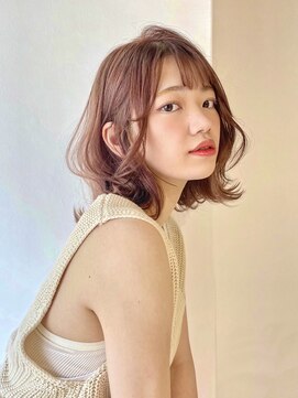 アモレット 天文館店(amoretto) 【amoretto_ yu-ka.】ほんのりピンクベージュ.