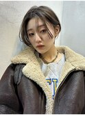【 ハンサムショート × アッシュベージュ 】浅野美紀