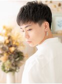 黒髪アッシュブラック刈り上げツーブロックc4北浦和20代30代!