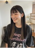インナーカラー/インナーベージュ/ケアブリーチ