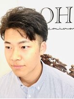 ソーホープレミアム(SOHOpremium)&nbsp;ツーブロックかきあげスタイル@30代@40代@50代@60代