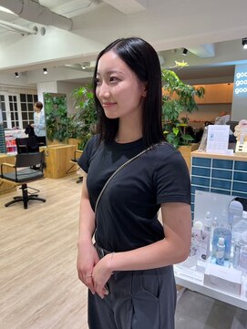 オーシャン(Ocean) 【OceanHair&Life田中愛梨】地毛風カラー/深みブラウン