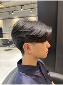 爽やかセンターパート