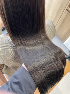 テラスヘア 三条(TERRACEhair) 髪質改善縮毛矯正【艶カラー同日施術】