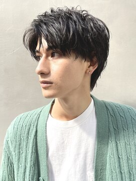 アリエッタ(aRietta) 清潔感のあるノン刈り上げ×大人コンマバング