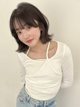 ユーフォリア 銀座本店(Euphoria) 大人かわいい小顔くびれミディアムボブウルフ10代20代30代