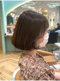 ○ラベンダーミルクティー くすみベージュ　髪質改善 韓国風巻き