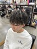 カット+ツイストスパイラル+ハイライトカラー￥27500→￥23640