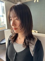 アム(amu)&nbsp;ハッシュカット/ハッシュレイヤー/レイヤーカット/ウルフカット